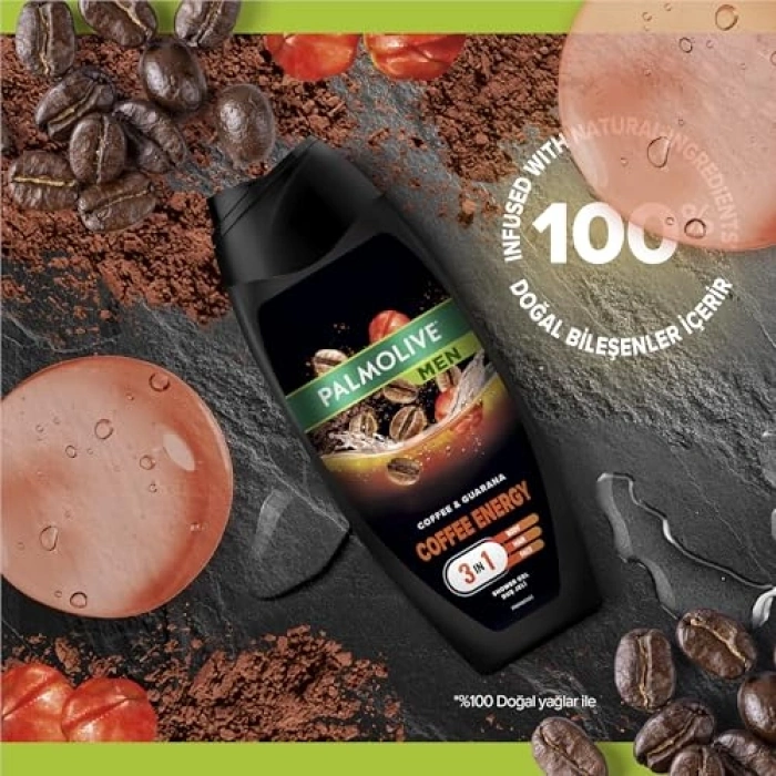 PALMOLIVE Men Erkek Duş Jeli 500 ML Coffee