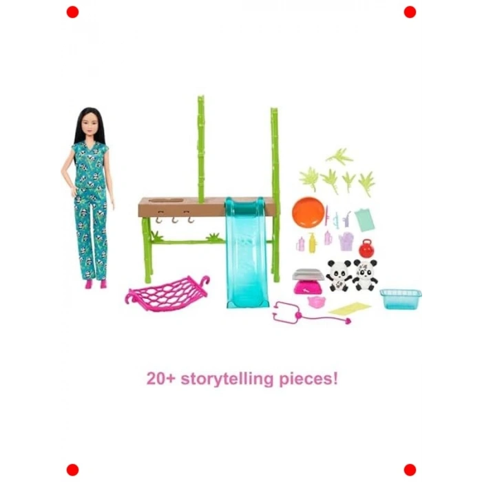 Panda Bakım Oyun Seti - 3 Yaş ve Üzeri Çocuklar İçin