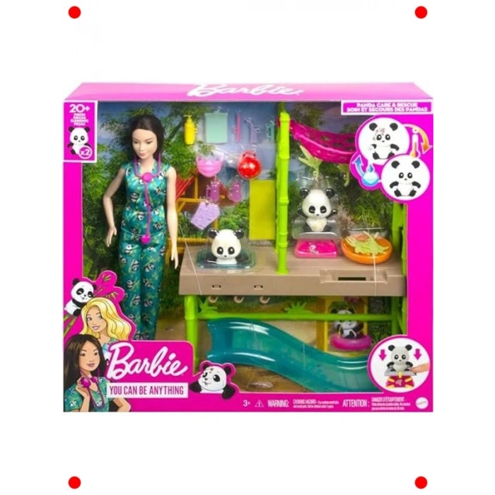 Panda Bakım Oyun Seti - 3 Yaş ve Üzeri Çocuklar İçin