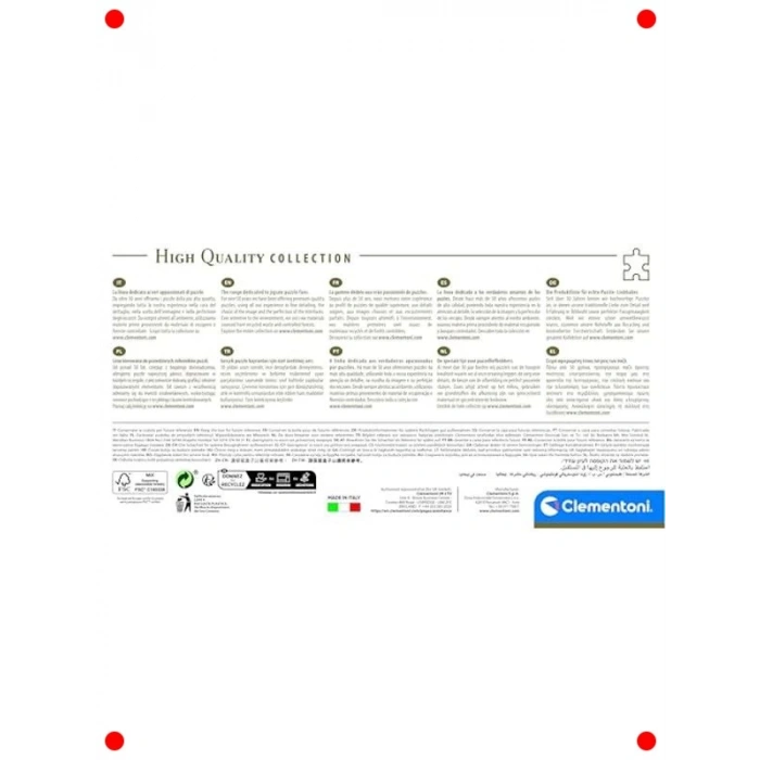 Panoramik Venedik Kanalı 1000 Parça Yapboz