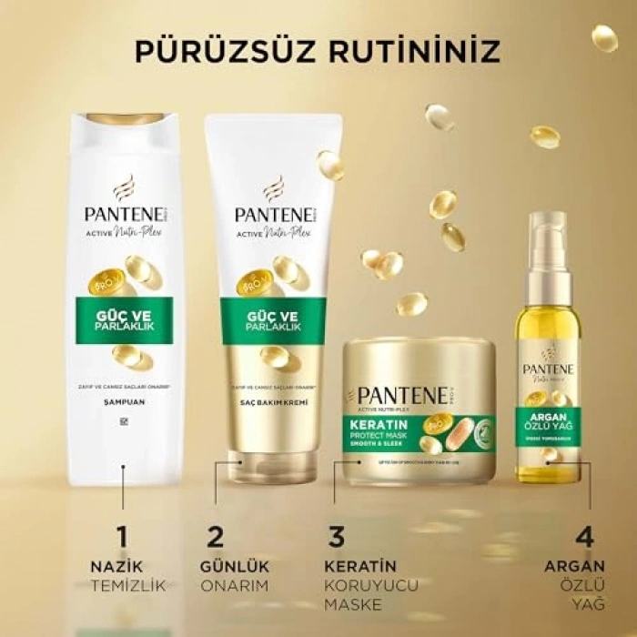 PANTENE Güç ve Parlaklık Şampuan 800 ml