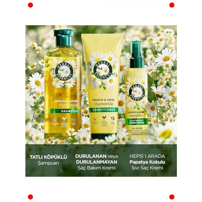 Papatya Kokulu Parlaklık Veren Saç Kremi 145ml