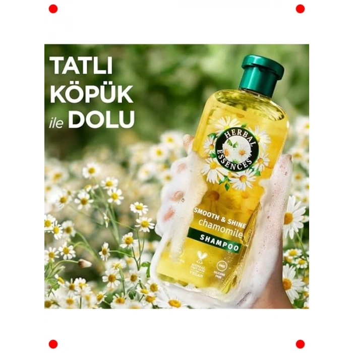 Papatya Kokulu Parlaklık Veren Şampuan 350ml