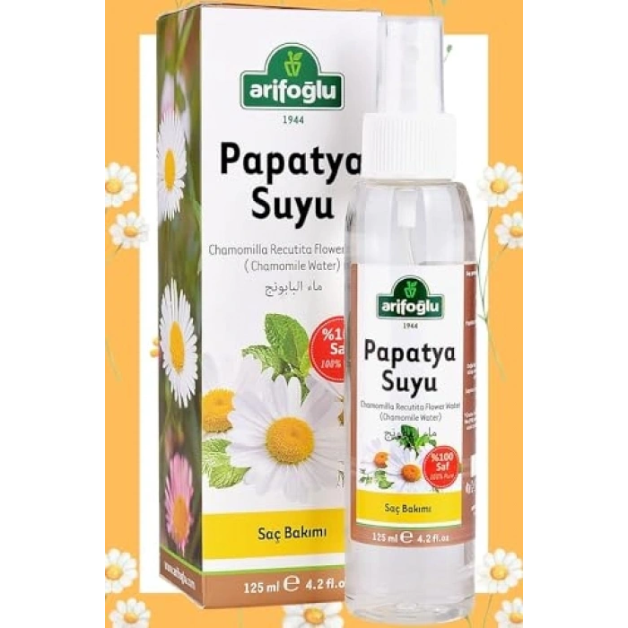 Papatya Suyu, Doğal Cilt Bakım Suyu, 125ml