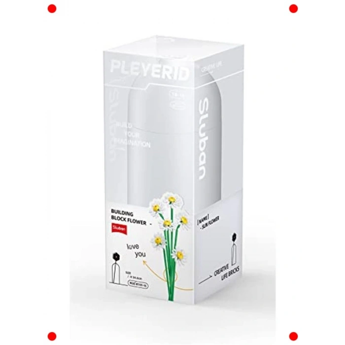 Papatya Temalı Yapım Seti - Yaratıcı İnşa Oyuncakları