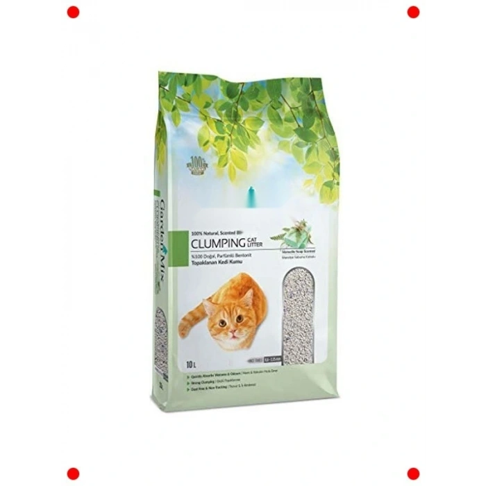 Parfümsüz Bentonit Kalın Taneli Kedi Kumu 10 L