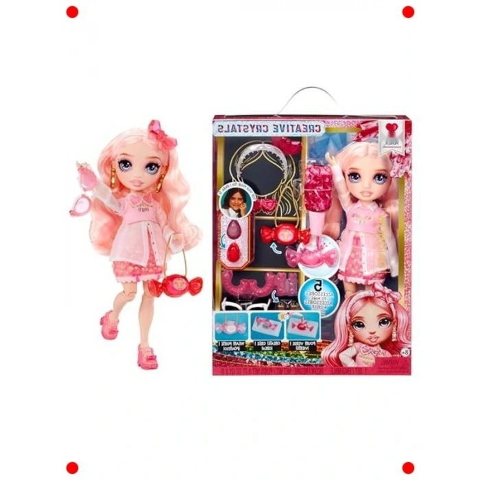 Parıltılı Kristal Seri Moda Bebeği - Bella