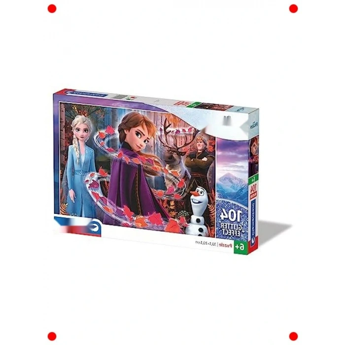 Parıltılı Prenses Temalı Yapboz (104 Parça)