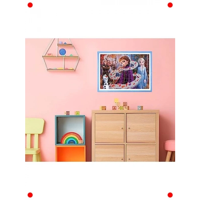 Parıltılı Prenses Temalı Yapboz (104 Parça)