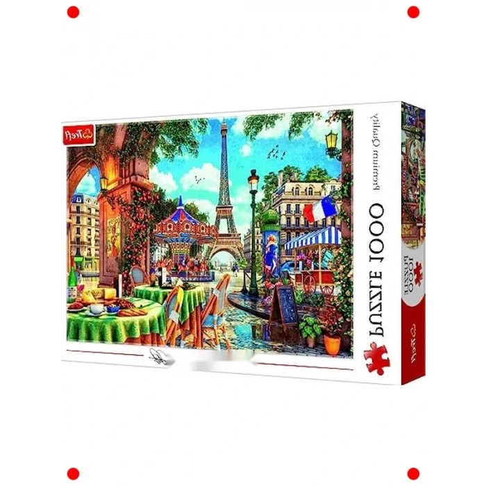 Paris Sabahı Manzaralı 1000 Parça Yapboz