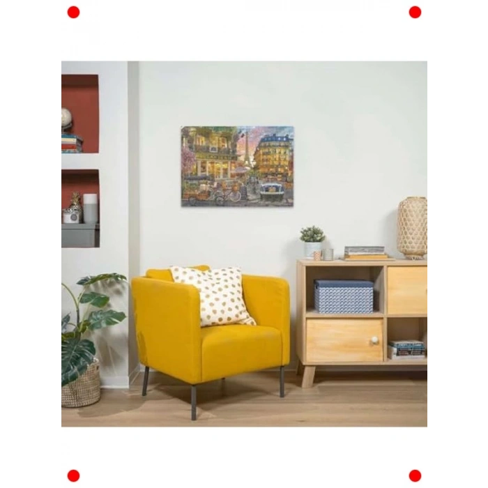 Paris Temalı 1000 Parça Manzara Yapbozu