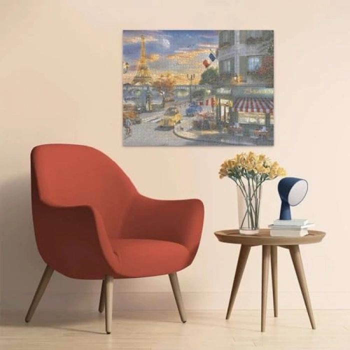 Paris Temalı 2000 Parça Puzzle, Eğlenceli Aktivite