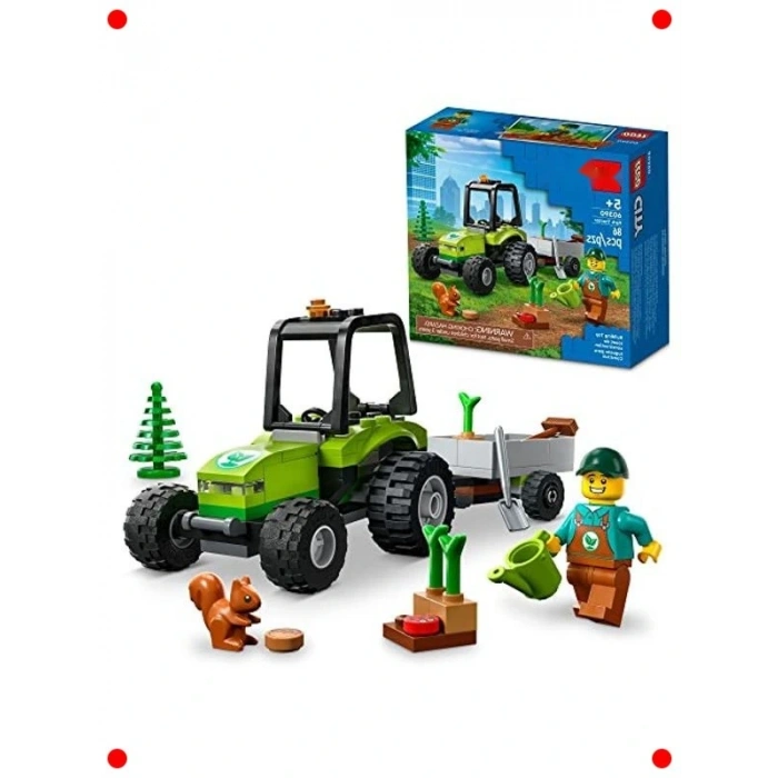 Park Traktörü Yapım Seti (5+ Yaş)