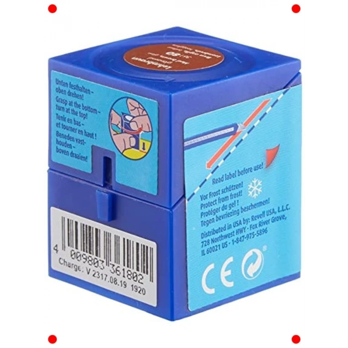 Parlak Çamur Kahvesi Su Bazlı Maket Boyası (18 Ml)