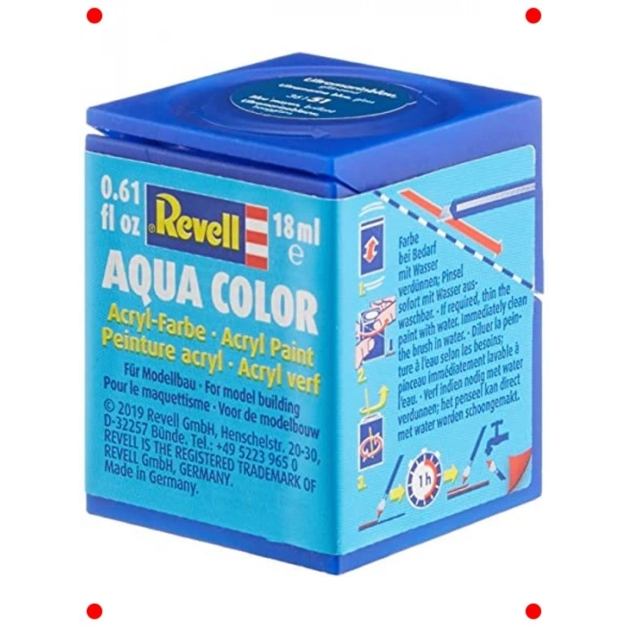 Parlak Lacivert Su Bazlı Maket Boyası