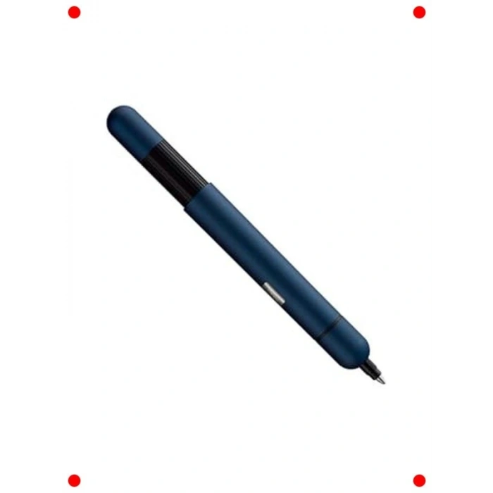 Parlak Mavi Kompakt Tükenmez Kalem