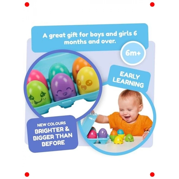 Parlak Renkli Saklambaç Oyunu Yumurtaları