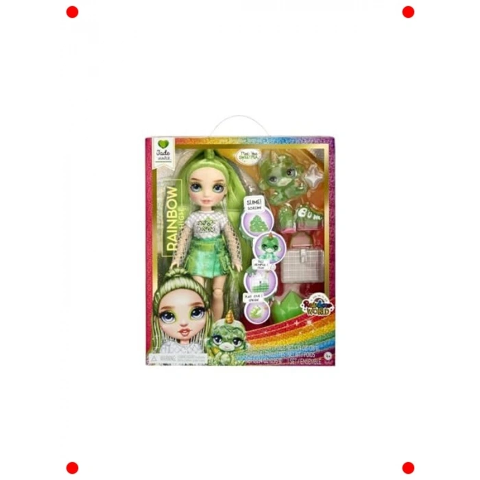 Parlak Slime ve Evcil Hayvanlı Moda Bebeği