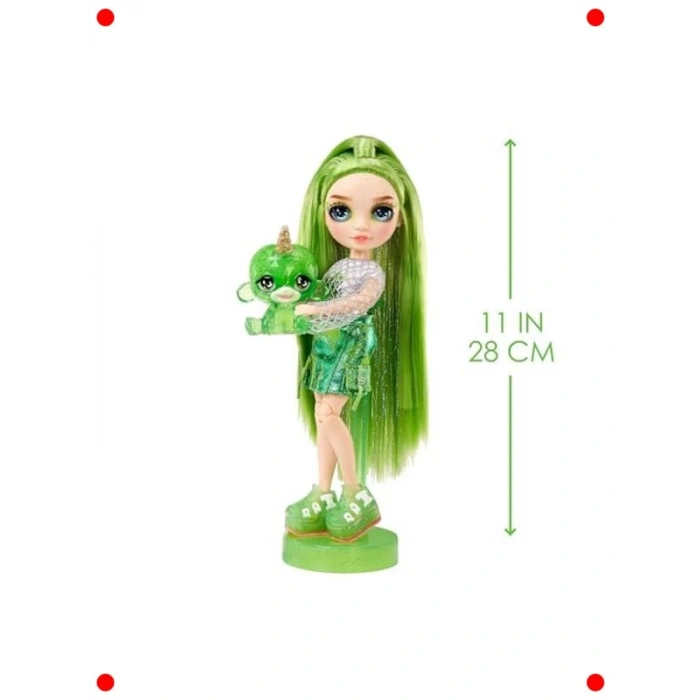 Parlak Slime ve Evcil Hayvanlı Moda Bebeği