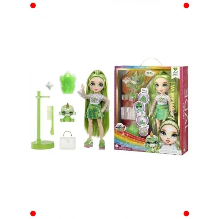 Parlak Slime ve Evcil Hvanlı Moda Bebeği