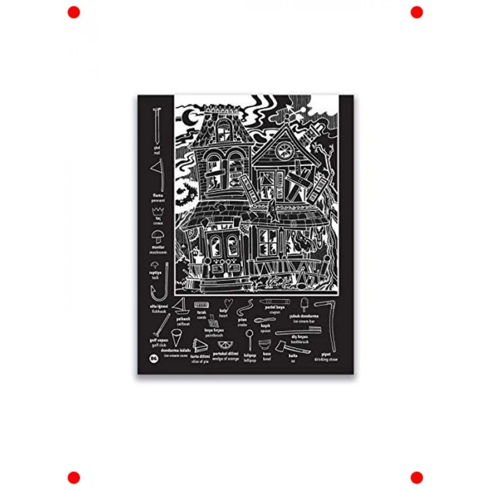 Parlayan Saklı Resimler Yapboz Kitabı