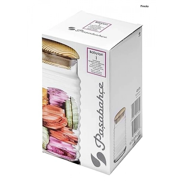 Paşabahçe BABYLON KAVANOZ 0 A TEKLİ HEDİYELİK KUTU