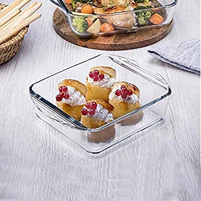 Paşabahçe BORCAM FIRIN TEPSILERI 68 CC T TEKLİ HEDİYELİK KUTU