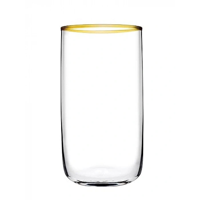 PAŞABAHÇE Golden Touch Meşrubat Bardağı - 6lı Şeffaf