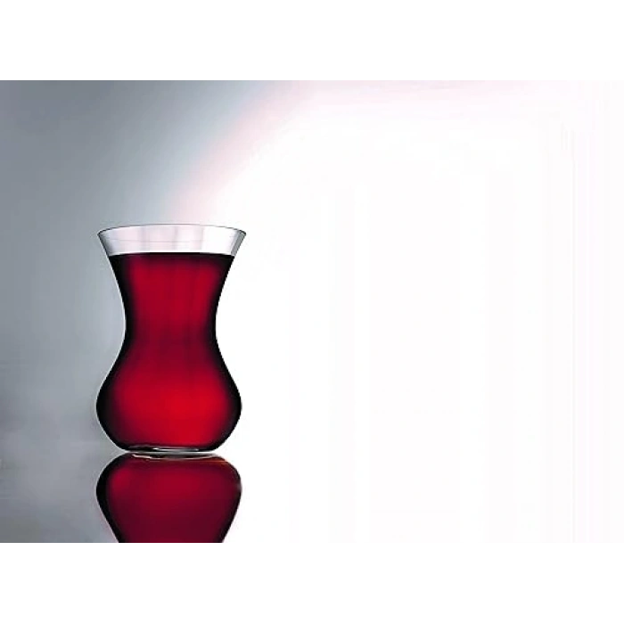 Paşabahçe Nudeglass Beykoz Cam Çay Bardağı, 6 Parça, Şeffaf, 145 cc