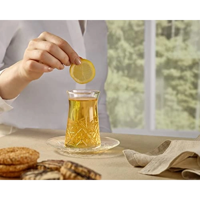 Paşabahçe TIMELESS ÇAY TAKI HEDİYELİK KUTU Paşabahçe DAM