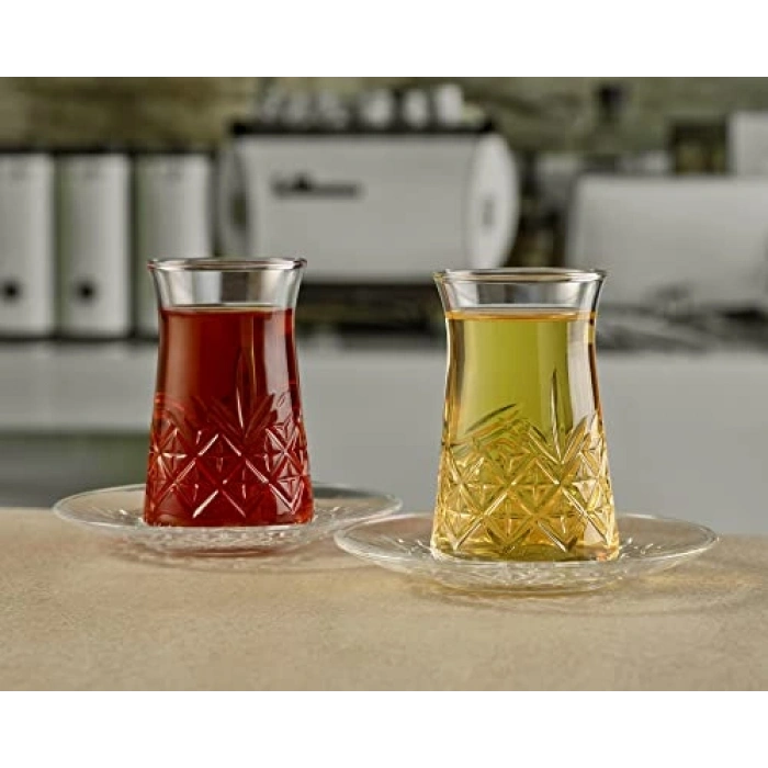 Paşabahçe TIMELESS ÇAY TAKI HEDİYELİK KUTU Paşabahçe DAM