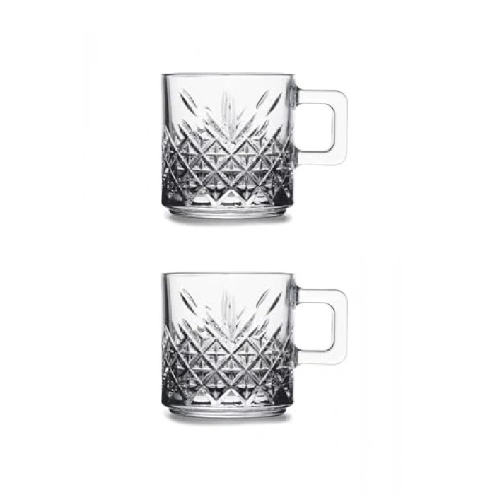 Paşabahçe TIMELESS FİNCAN/KUPA 195 CC T 2Lİ HEDİYELİK KUTU