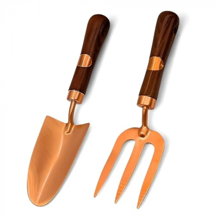 Paslanmaz 2li Bahçe Hobi Seti, Kürek, Dirgen ve Tırmık ile Etkili Kullanım