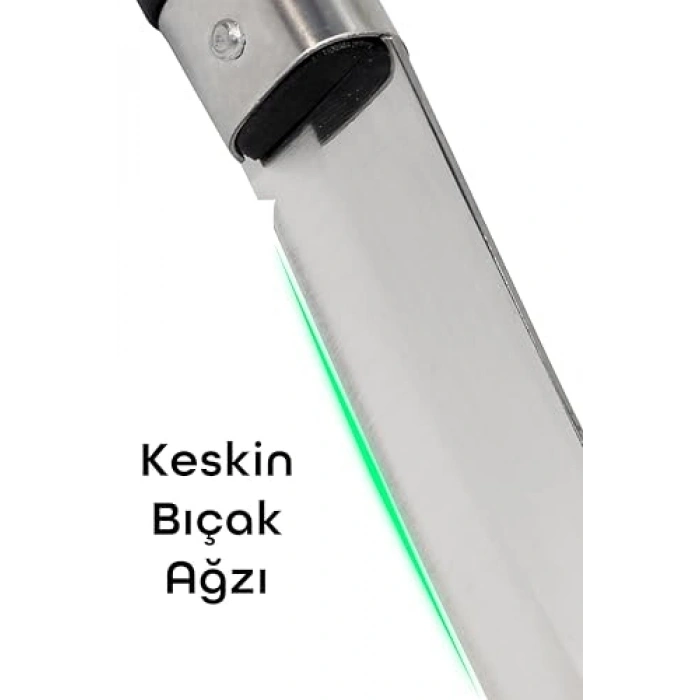 Paslanmaz Çelik Çakı, Plastik Saplı, 26 cm Uzunlukta