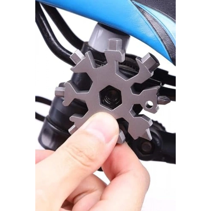 Paslanmaz Çelik Çok Fonksiyonlu Alyan ve Tornavida Takımı