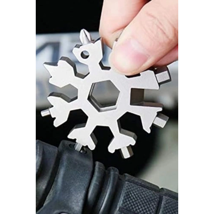 Paslanmaz Çelik Çok Fonksiyonlu Alyan ve Tornavida Takımı