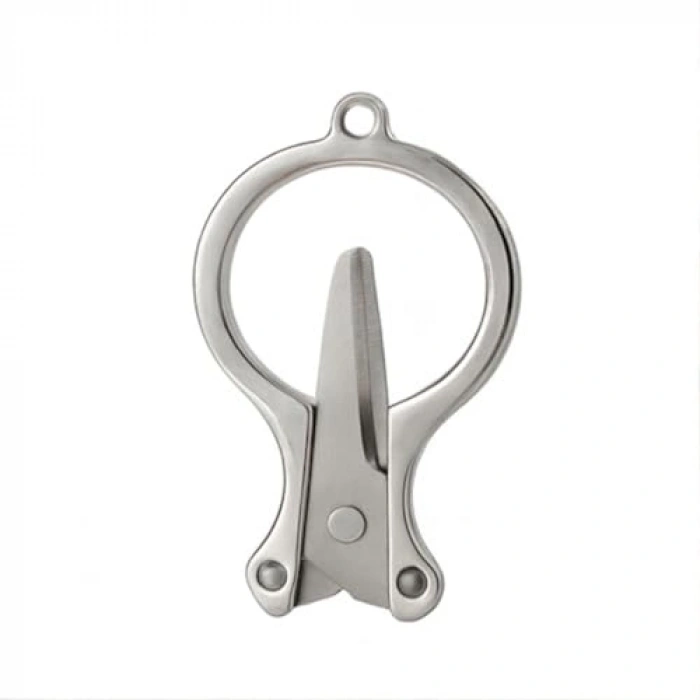 Paslanmaz Çelik Katlanabilir Seyahat Makası, Kompakt