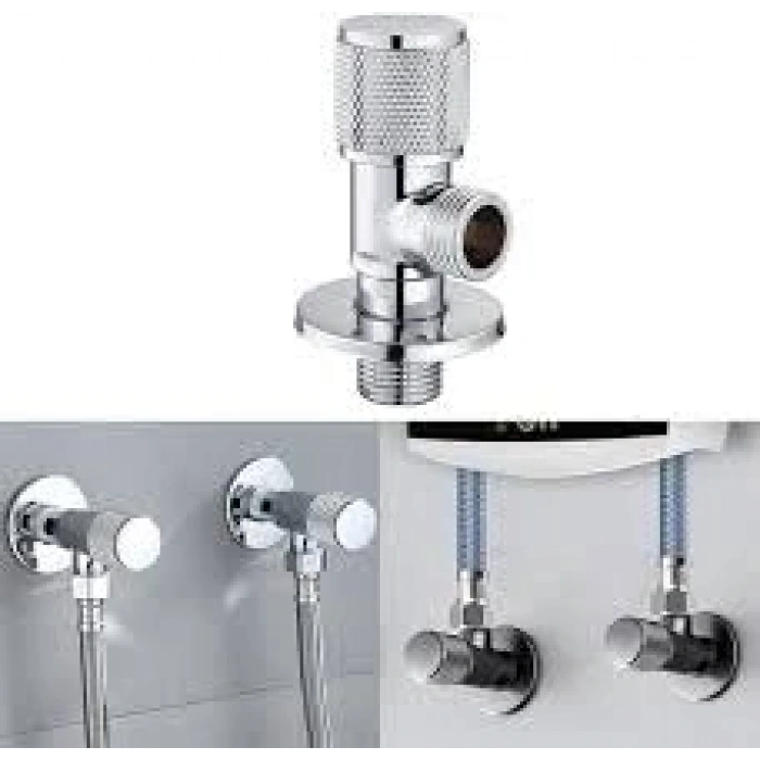 Paslanmaz Çelik Klozet ve Musluk Seti, 2 Adet