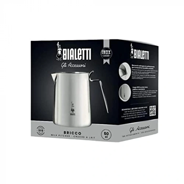 Paslanmaz Çelik Sütlük, 50Cl Kapasite, 30 x 20 x 15 cm Boyutlarda