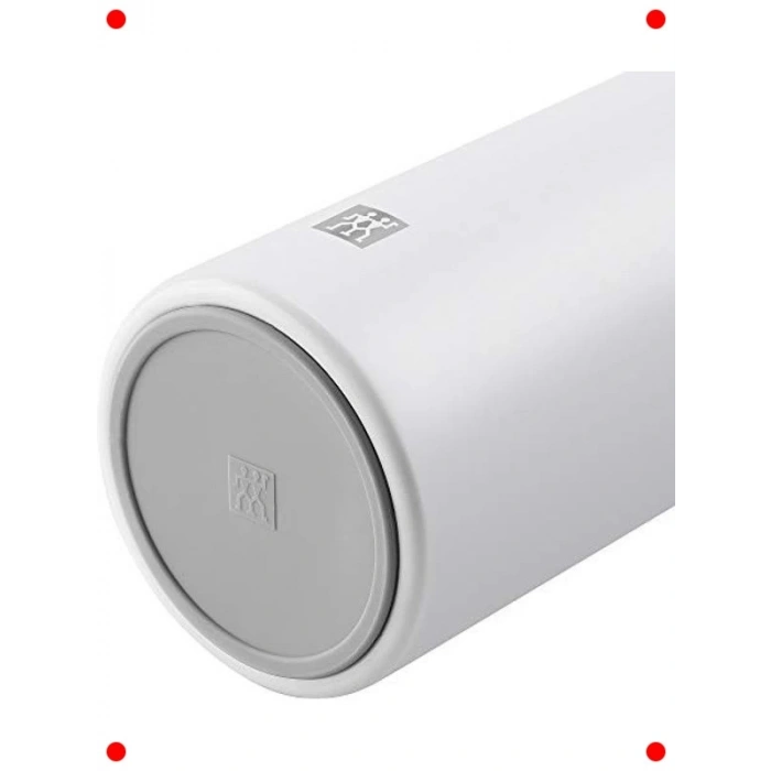 Paslanmaz Çelik Termos Matara 1 Litre, Beyaz