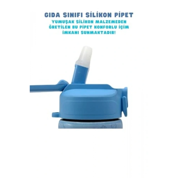 Paslanmaz Çelik Termos Matara, 600ml Kapasite ile