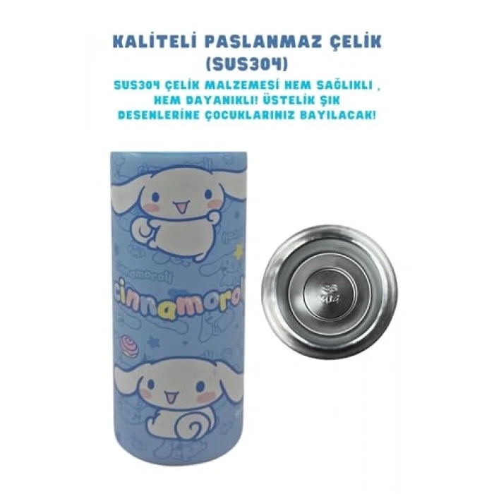 Paslanmaz Çelik Termos Matara, 600ml Kapasite ile