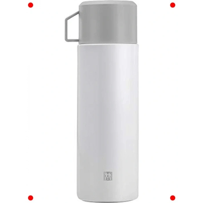 Paslanmaz Çelik Termos Mra 1 Litre, Beyaz