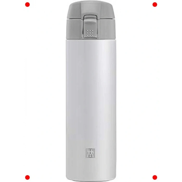 Paslanmaz Çelik Termos Mra 450 ml Beyaz-Gri