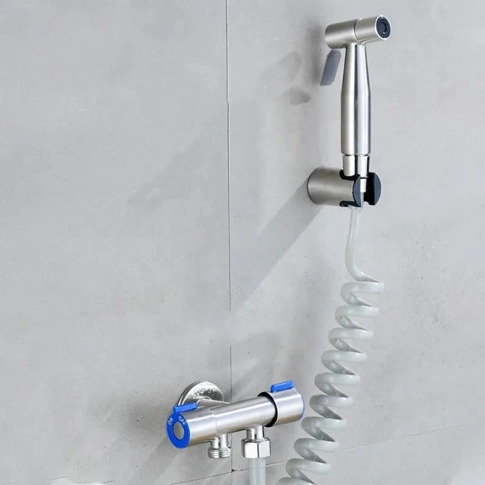 Paslanmaz Çelik Tuvalet Musluk Seti, Kolay Kurulum