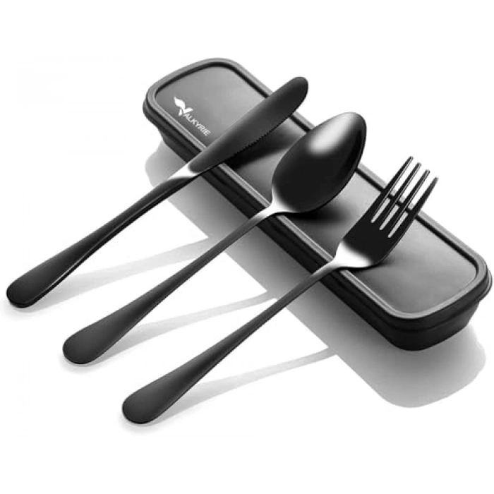 Paslanmaz Çelik Yolculuk Çatal Bıçak Kaşık Seti, Kaliteli