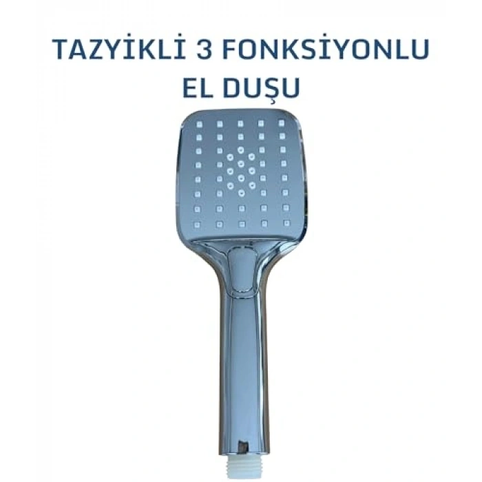 Paslanmaz duş seti, 5 yıl garantili