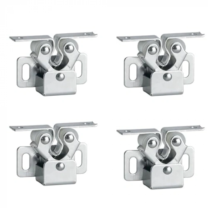 Paslanmaz kelebek kapak tutucu, 4 adet set