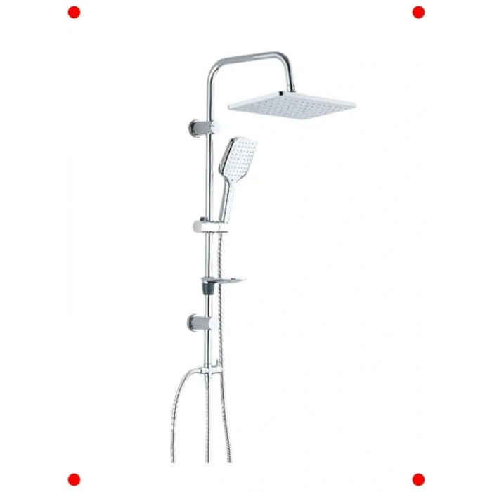 Paslanmaz Krom  Duş Seti