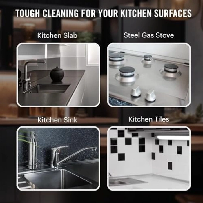 Paslanmaz Telli Bulaşık Süngeri, 3 Adet, Yüksek Performans